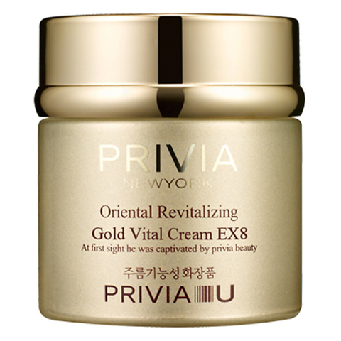 Крем антивозрастной для лица Privia Oriental Revitalizing Gold Vital Cream EX8, 80 мл