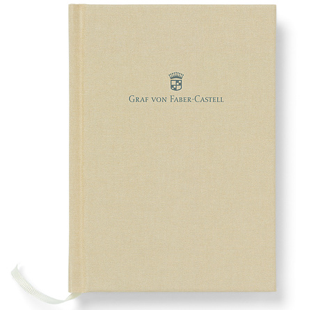 Книжка записная в льняном переплете Graf von Faber-Castell А4 Golden Brown