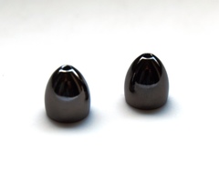 Концевик 8мм, внутр диаметр 6,5мм, покрытие темный родий