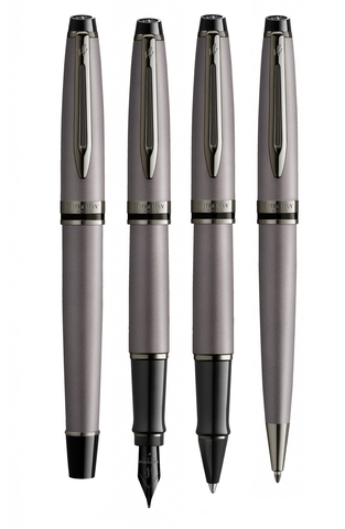 Ручка-роллер Waterman Expert Metallic, Silver RT (2119255)