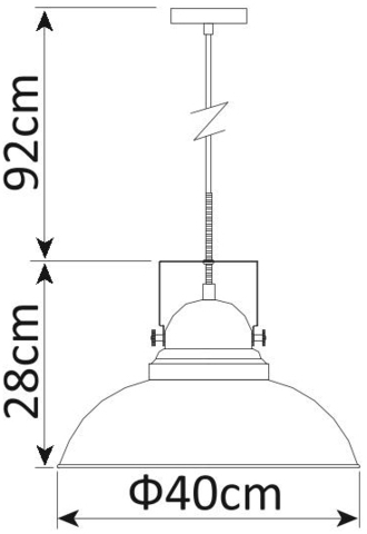 Подвесной светильник Arte Lamp MARTIN A5213SP-1BR