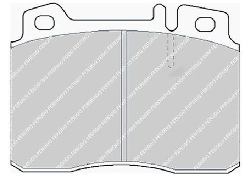 FCP1037S Тормозные колодки дисковые DS PERFOMANCE