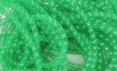 Лента регилин трубчатый, тубуляр, ювелирная сетка, d 10 мм