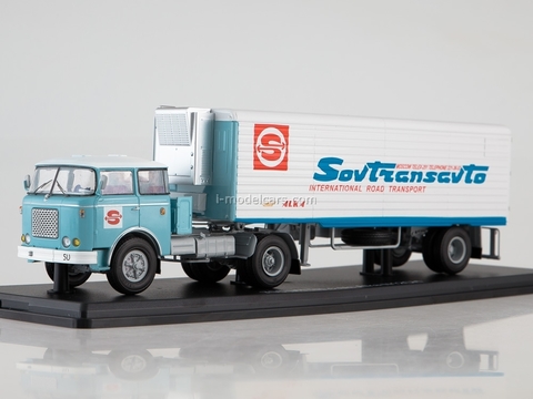 Skoda LIAZ 706 MTTN + semitrailer Alka N12CH SovTransAvto 1:43 Start Scale Models (SSM)