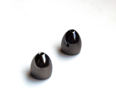 Концевик 8мм, внутр диаметр 6,5мм, покрытие темный родий