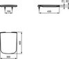 Сиденье для унитаза с микролифтом Ideal Standard Mia/Strada J505801