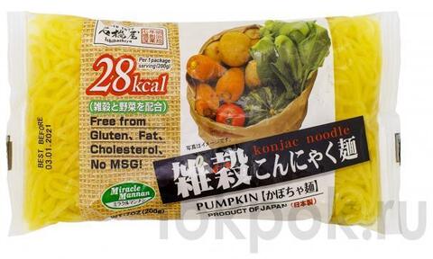 Лапша Ширатаки с тыквой Ishibashiya Konjac Noodle, 200 гр