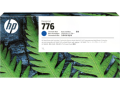 HP 776 1L Chromatic Blue Ink Cartridge