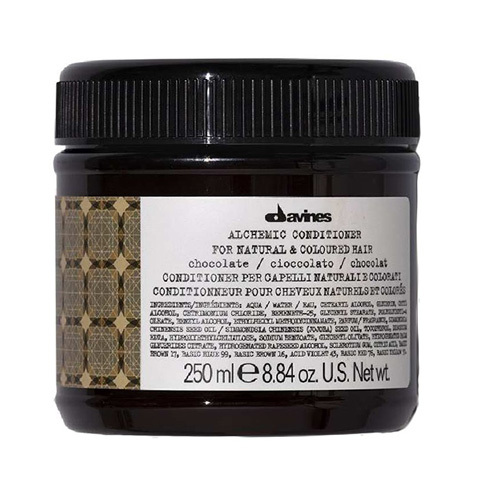 Davines ALCHEMIC: Оттеночный кондиционер для натуральных и окрашенных волос, шоколад (Conditioner For Natural And Coloured Hair (chocolate))