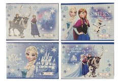 Альбом для рисования А4, 24 листа на скрепке Холодное Сердце