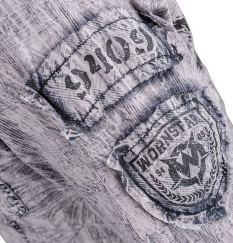 Wornstar | Рубашка мужская ASCENSION SHIRT W140 принт на рукаве