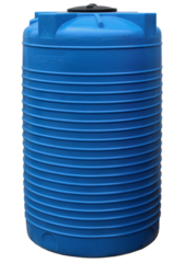 Ёмкость пластиковая пищевая STERH VERT 1600 л. вертикальная (2-х слойная) (109x109x188см;синий) - арт.555079.1