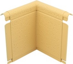 Угол откоса Альта Декор универсальный, цвет Песчаный