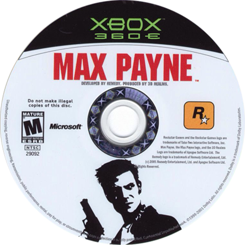 Max Payne (XBOX360E) [Xbox 360]