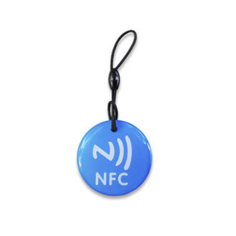 Брелок NFC метка полимерный 28*31мм