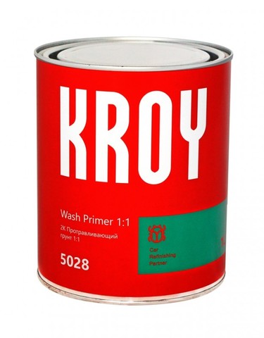 5028  KROY 2К Wash Primer 1:1 Протравливающий грунт + отверд. MR Wash Primer