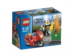 Lego Город Пожарный на мотоцикле (60000)
