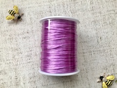 Шнур круглый атласный (для воздушных петель), 2 мм, тёмная сирень