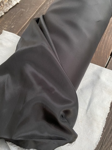 Подкладочная ткань, 60 цвет, черный