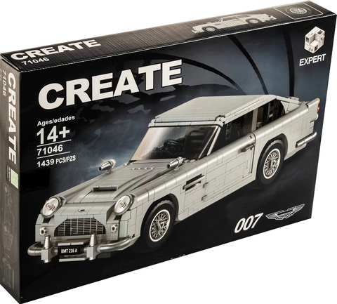 Конструктор Lion King 71046 Aston Martin DB5 Джеймса Бонда, 1439 дет.