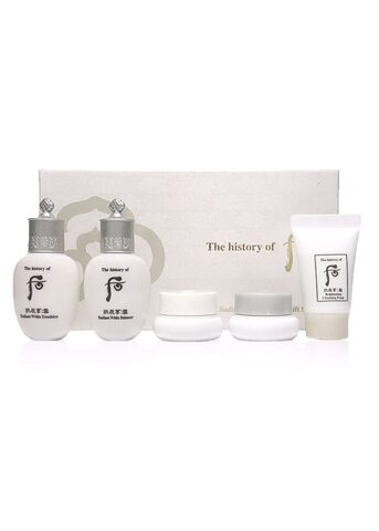 The History of Whoo Gongjinhyang:Seol Radiant White 5pcs Special Gift Kit