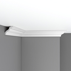 Плинтус потолочный гладкий Decomaster 96105 60х60х2400мм