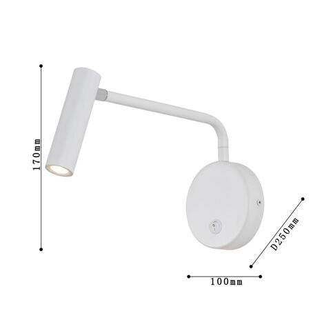 Настенный светодиодный светильник Favourite Murum 1961-1W