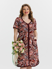 4595В Халат на молнии