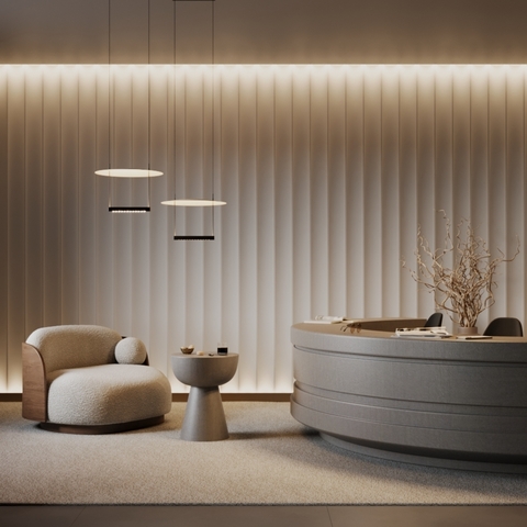 Подвесной светодиодный светильник Maytoni Ambience MOD280PL-L23B3K1