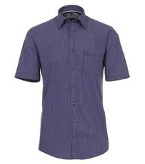 Рубашка Casamoda Comfort Fit 993133100-950 в мелкую клетку, короткий рукав