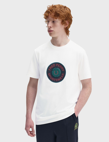 Футболка FRED PERRY Tennis Badge Graphic T-Shirt