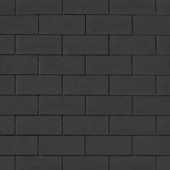 Гибкая черепица Brick Черный Quiet Tile ( Тихая черепица )