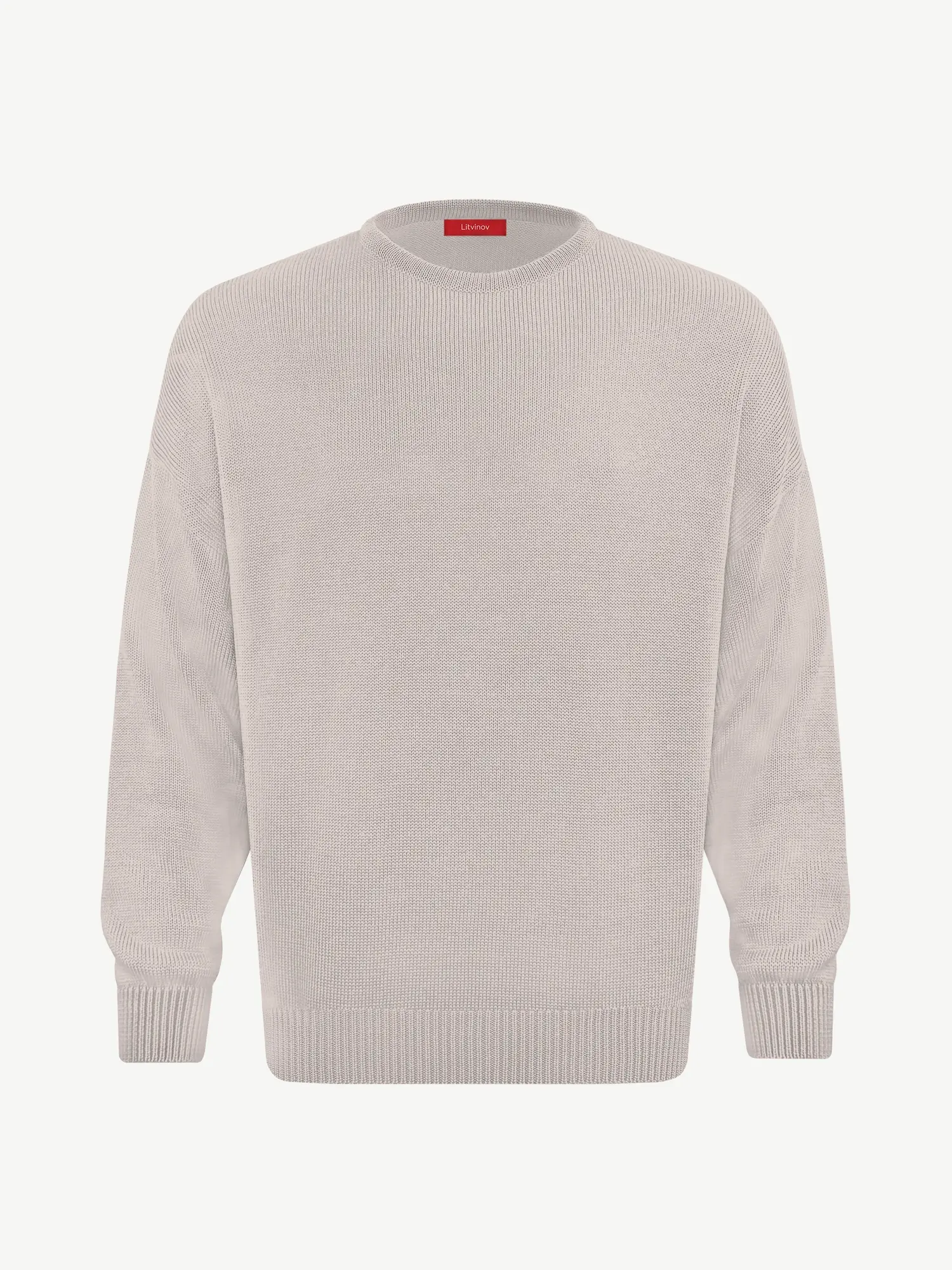 Джемпер оверсайз из шелка