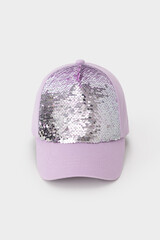 кепка  для девочки  ТК 80092/пастельно-лиловый