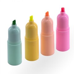 
          Текстовыделитель сегментный, 4 цв., Alingar, "Нежность", цветной корпус, скошенный, 1-4 мм, неоновые цвета, 12 шт/уп, пластиковая упаковка