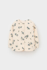 жакет  для девочки  КР 302734/айвори,голубика к561