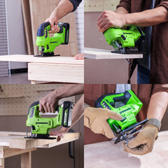 Лобзик Greenworks GD24JS90 24V (90 мм) аккумуляторный, без АКБ и ЗУ