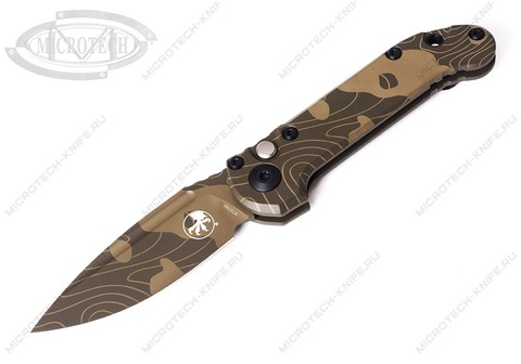 Нож Microtech LUDT 1135S-1TPBNCS-Z4 Topographic Badlands 