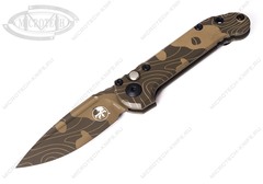 Нож Microtech LUDT 1135S-1TPBNCS-Z4 Topographic Badlands 