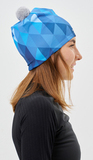 Элитная гоночная шапка Nordski Race Bom Blue