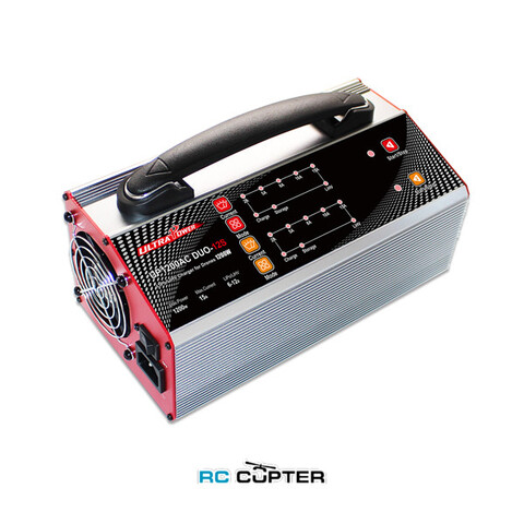 Зарядное устройство ULTRAPOWER UP1200AC DUO 2x600W 15A 6-12S LiPo/LiHV
