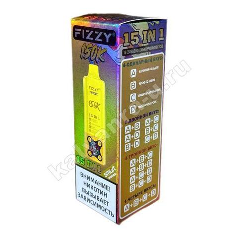 Fizzy Smart (15 в 1) 150K затяжек - Клубника со Льдом