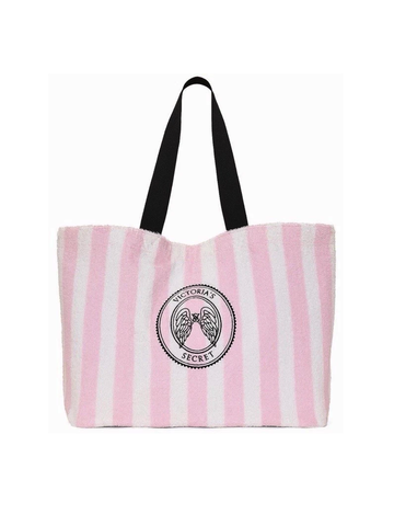 СУМКА ТОУТ В ПОЛОСКУ МАХРОВАЯ