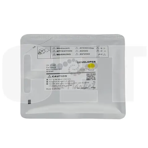 Девелопер IU-214Y для KONICA MINOLTA Bizhub C227/C287 (CET) Yellow, 170г, 90000 стр., CET171040
