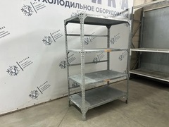 Стеллаж складской оцинкованный 114х60х180 (разборный)