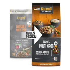 Корм Belcando Adult Multi Croc корм для взрослых собак любых пород с нормальным уровнем активности с Говядиной 4 кг