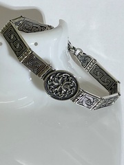 Древо жизни (браслет из серебра)