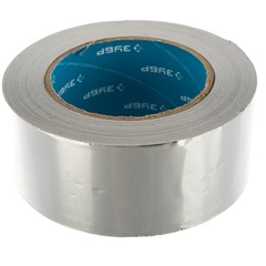 ЗУБР 50 мм, 50 м, 60 гр/м2, самоклеящаяся алюминиевая лента, Профессионал (12262-50-50)