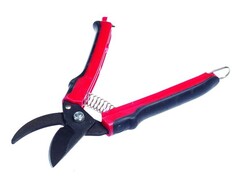 68-0-004 Секатор с оксидированным покрытием, с двухкомпонентной ручкой, 220мм (Россия)