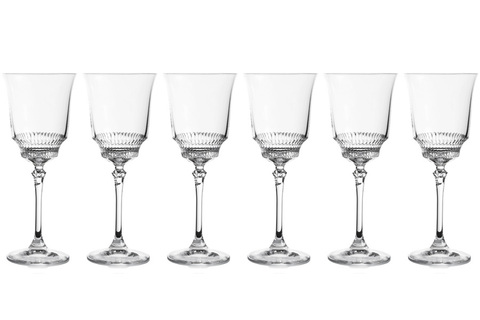 Набор бокалов для вина 6шт 225мл Le Stelle Gemma Aida